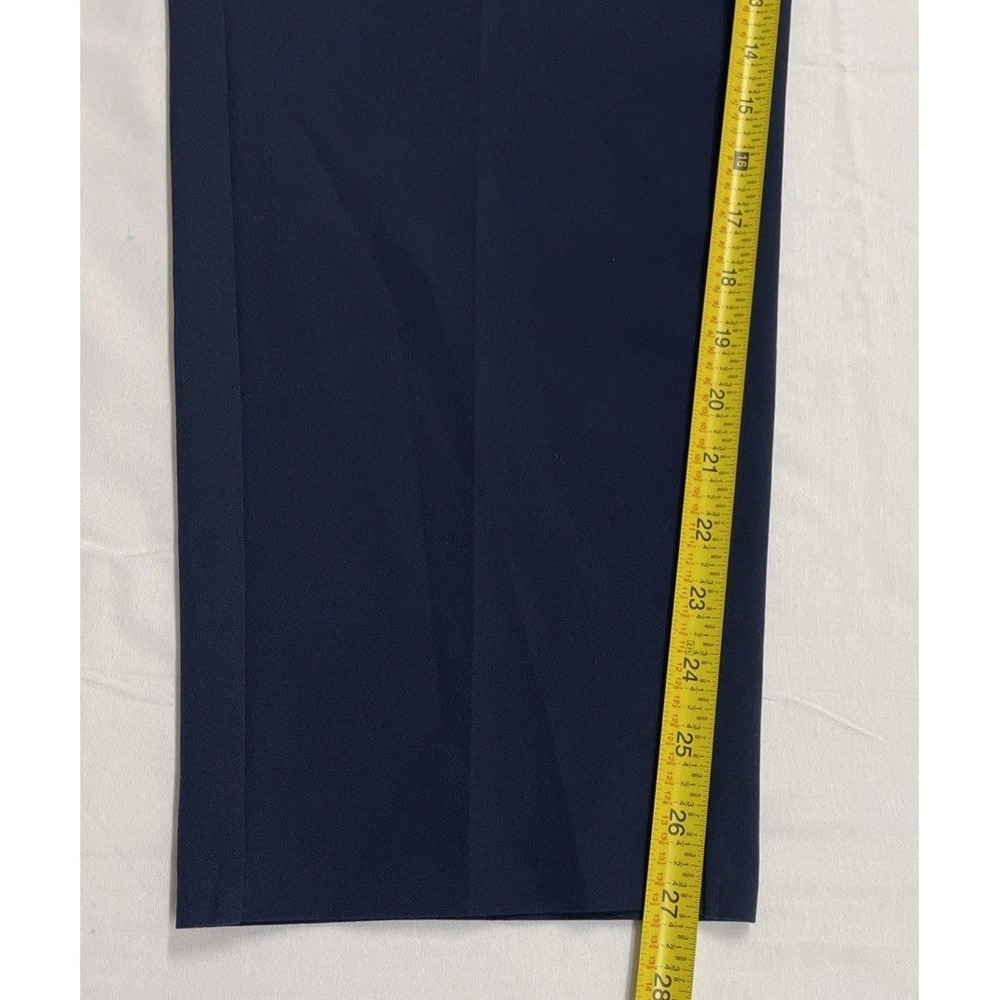 Athleta Endless High Rise Pants Navy Blue Stretch Pockets Women's Size‎ 14 - Picture 11 of 14